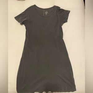 J Crew garment dyed t-shirt dress